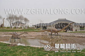 Animatronic dinosaurs