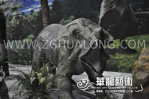 Animatronic dinosaur park