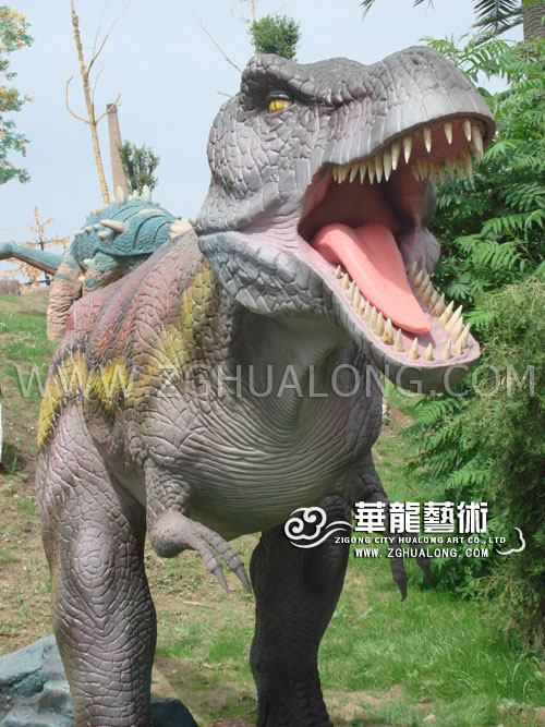 Animatronic dinosaur