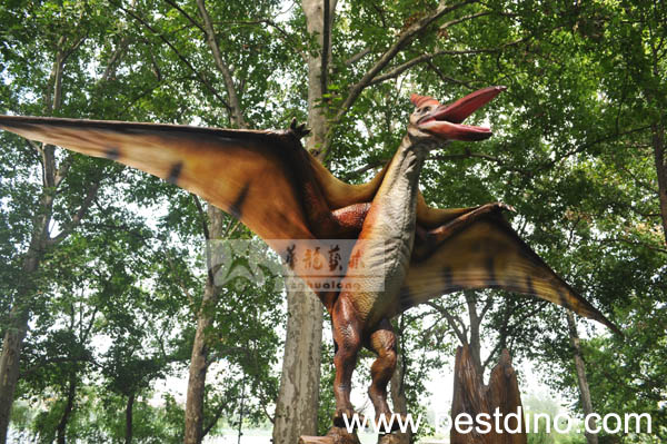 simulation animatronic life size dinosaur