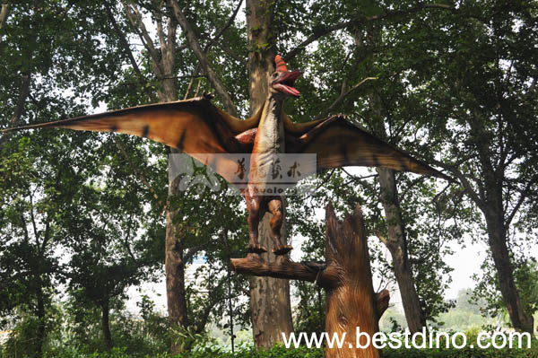 resin animatronic dinosaur