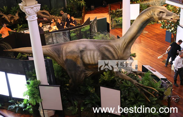 outdoor exhibition model robot dinosaur