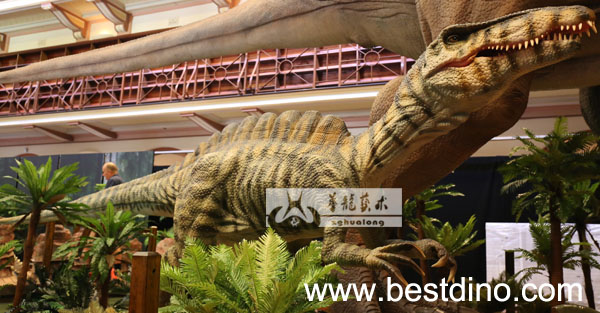 inflatable giant dinosaur