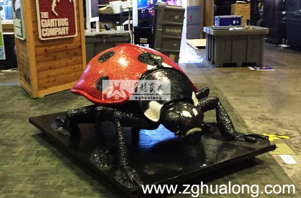 华龙艺术超逼真的大型瓢虫