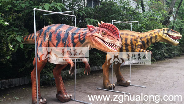 华龙艺术质量保证的仿真恐龙服装
