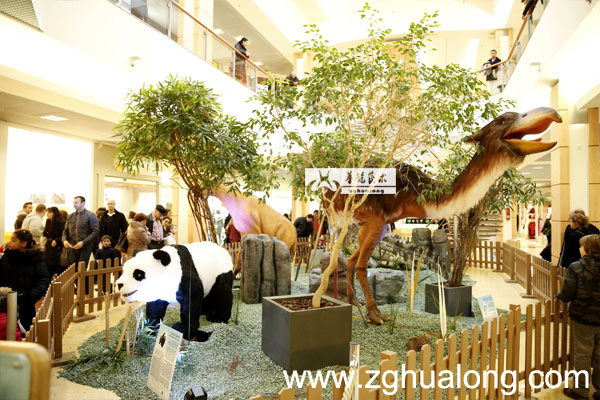 华龙艺术做工精美的仿真动物