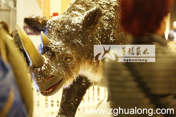 华龙艺术做工精美仿真动物