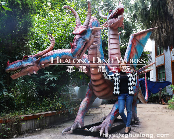 华龙科技 舞台演艺西方龙机模道具