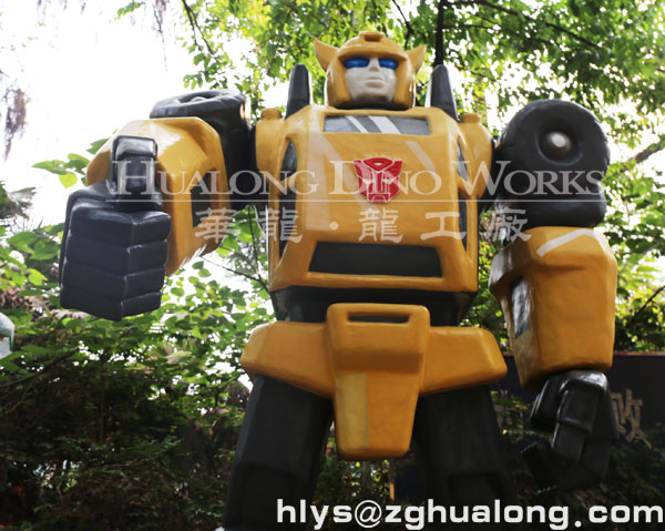 户外机械变形金刚展览