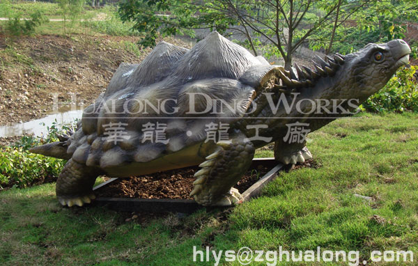 华龙艺术仿真原颚龟模型