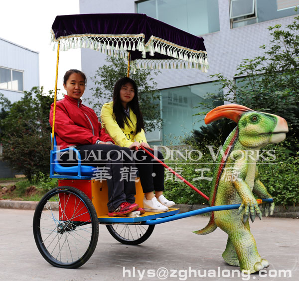 恐龙拉车
