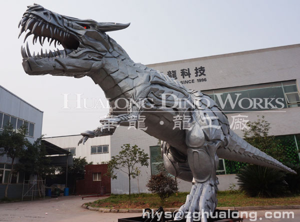 变心金刚恐龙制作