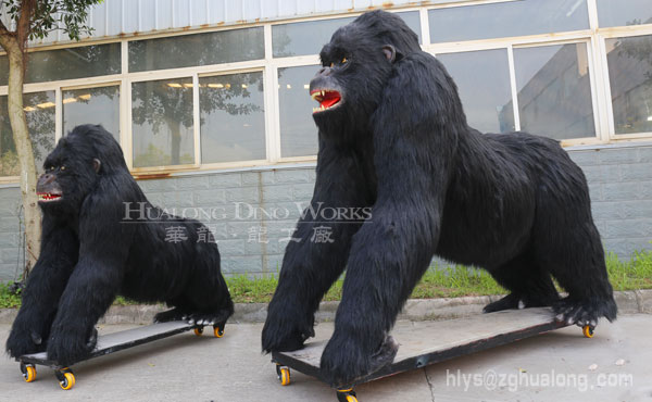 华龙艺术仿真猩猩模型