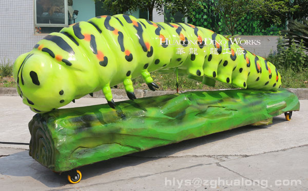 华龙艺术超大型仿真毛毛虫