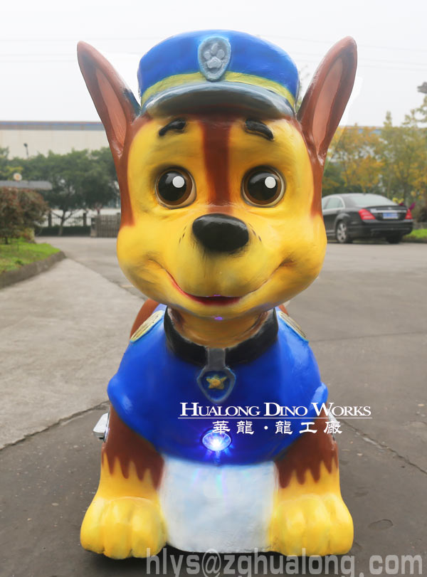 华龙艺术卡通新颖电瓶小车