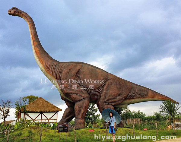 华龙大型仿真腕龙模型 华龙大型仿真腕龙模型