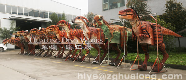 华龙艺术高品质人穿恐龙皮套