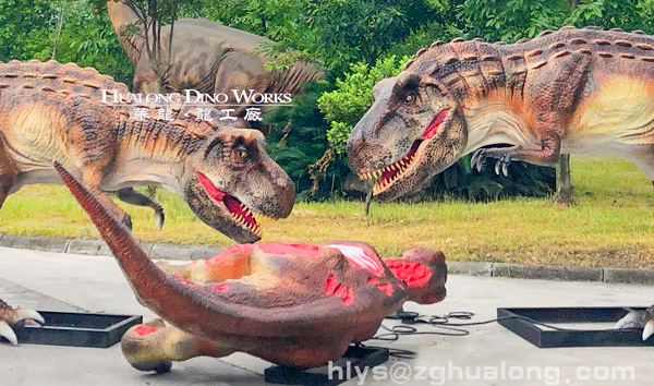 华龙艺术侏罗纪大型仿真恐龙摆件8M