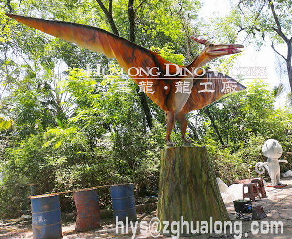 华龙艺术龙主题公园 园林景观仿真翼龙摆件6M