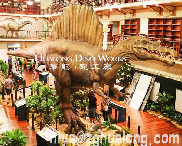 华龙艺术高端精美的室内博物馆仿真恐龙展