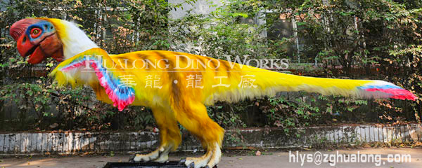 华龙艺术室内博物馆仿真偷蛋龙展4M