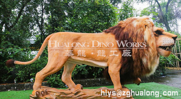 华龙艺术室内动物主题公园摆件园林景观小品 