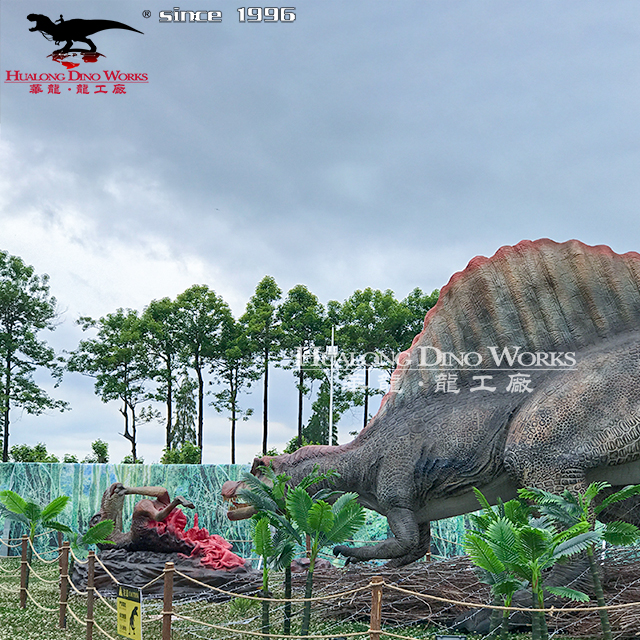 自贡华龙艺术 高品质仿真恐龙