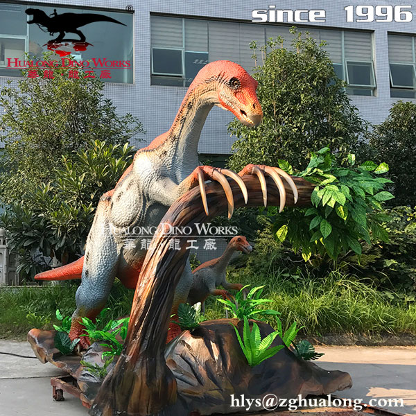 自贡华龙艺术 能动能叫的大型恐龙