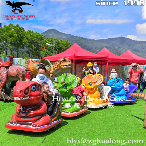 华龙艺术 户外田园景区观光恐龙小火车