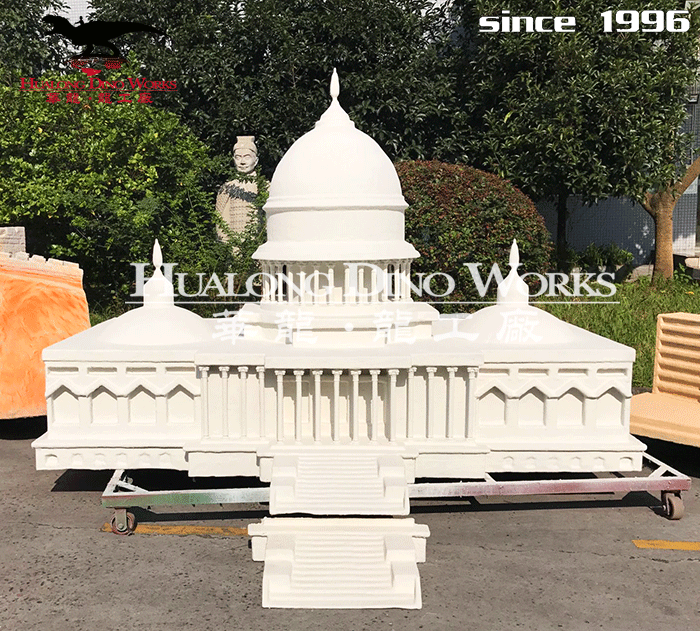 华龙科技 户外花园玻璃钢雕塑装饰品