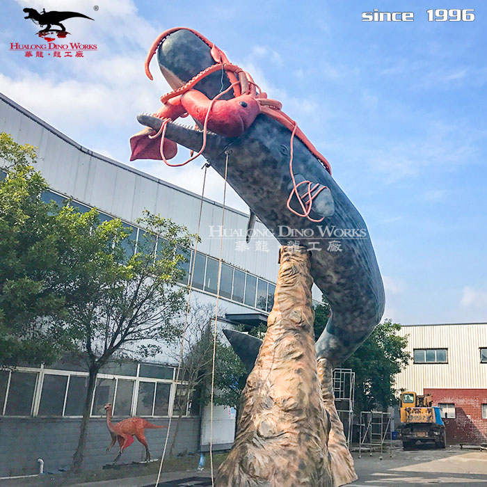 华龙科技 大型仿真抹香鲸模型定制