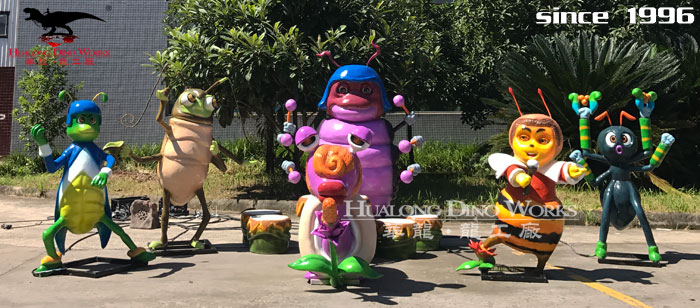 华龙科技 仿真卡通昆虫模型制作