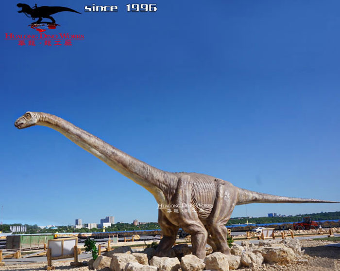 华龙科技 户外大型仿真恐龙机模装饰摆件