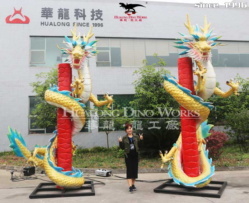 华龙科技大型仿真中华龙模型